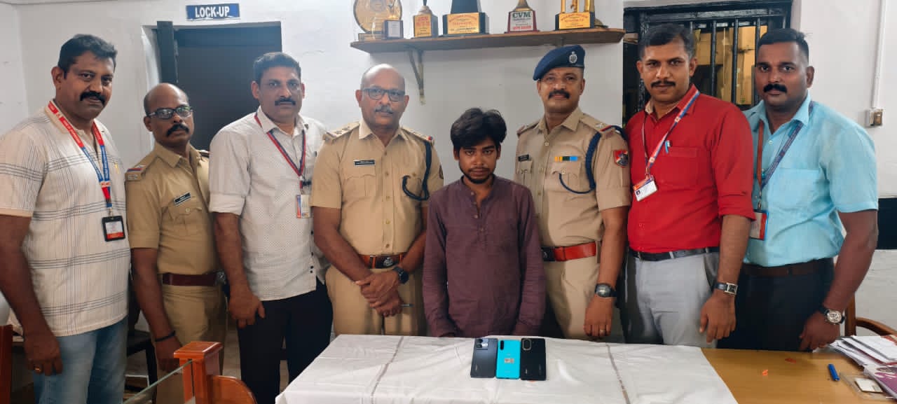 റെയിൽവേ സ്റ്റേഷനുകൾ മാത്രം കേന്ദ്രീകരിച്ചു മൊബൈൽ ഫോണുകൾ മോഷ്ടിക്കുന്ന കുപ്രസിദ്ധ മോഷ്ടാവ് ആർ.പി എഫിൻ്റെ പിടിയിൽ